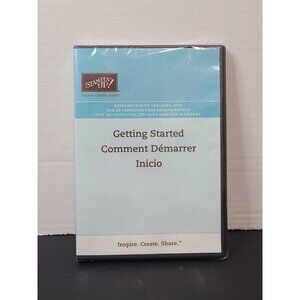 Stampin Up! Getting Started Demonstrator Training DVD New